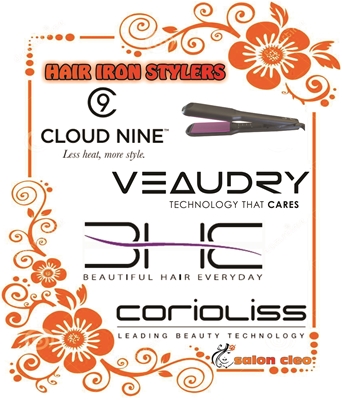 GHD CLOUDNINE VEAUDRY CORIOLISS BHE HAIR IRONS GHD HAIR IRON BHE HAIIR IRON STYLER VEAUDRY HAIR STRAIGHTENERS CORIOLLISS HAIR IRONS SALON CLEO 0315002353